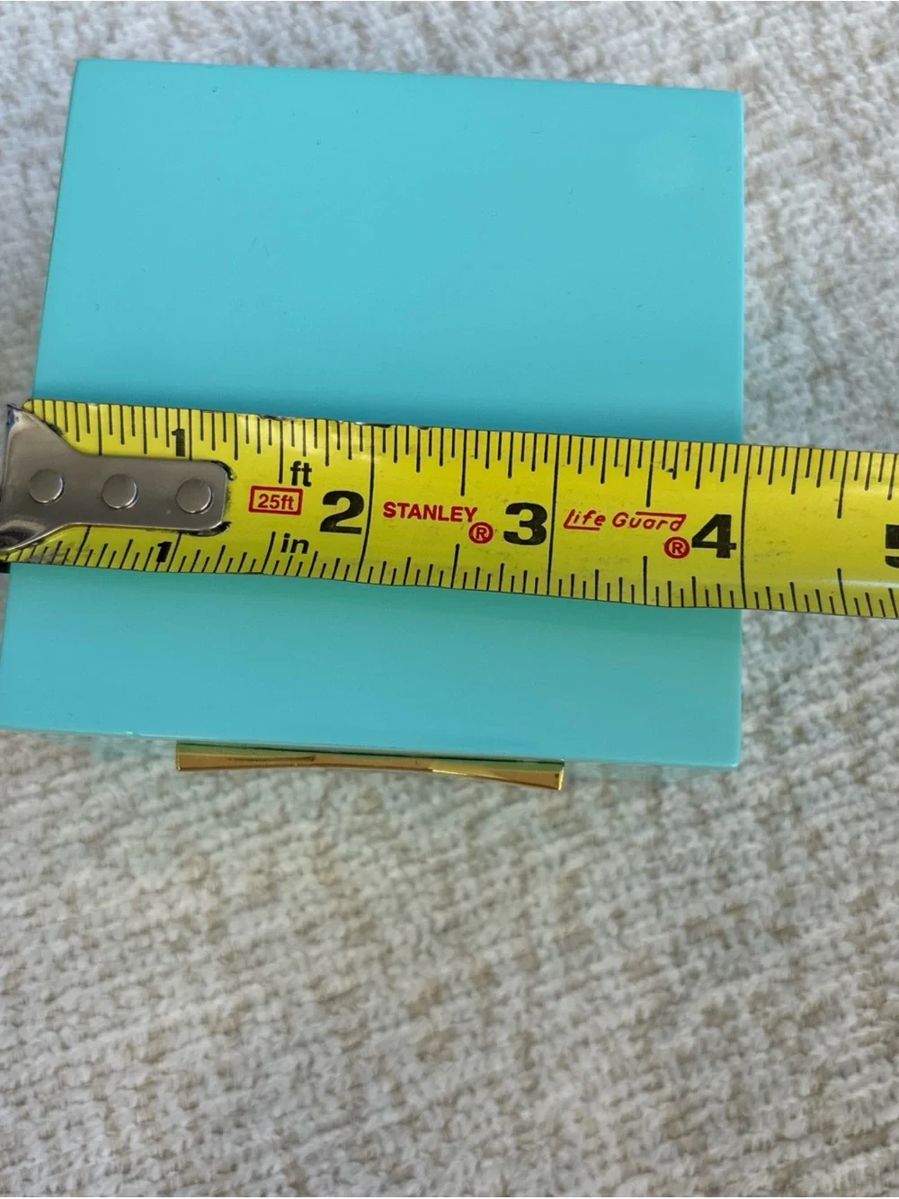 Kate Spade New York Lenox Bow Accent Jewelry Box in Aqua Tiffany Blue